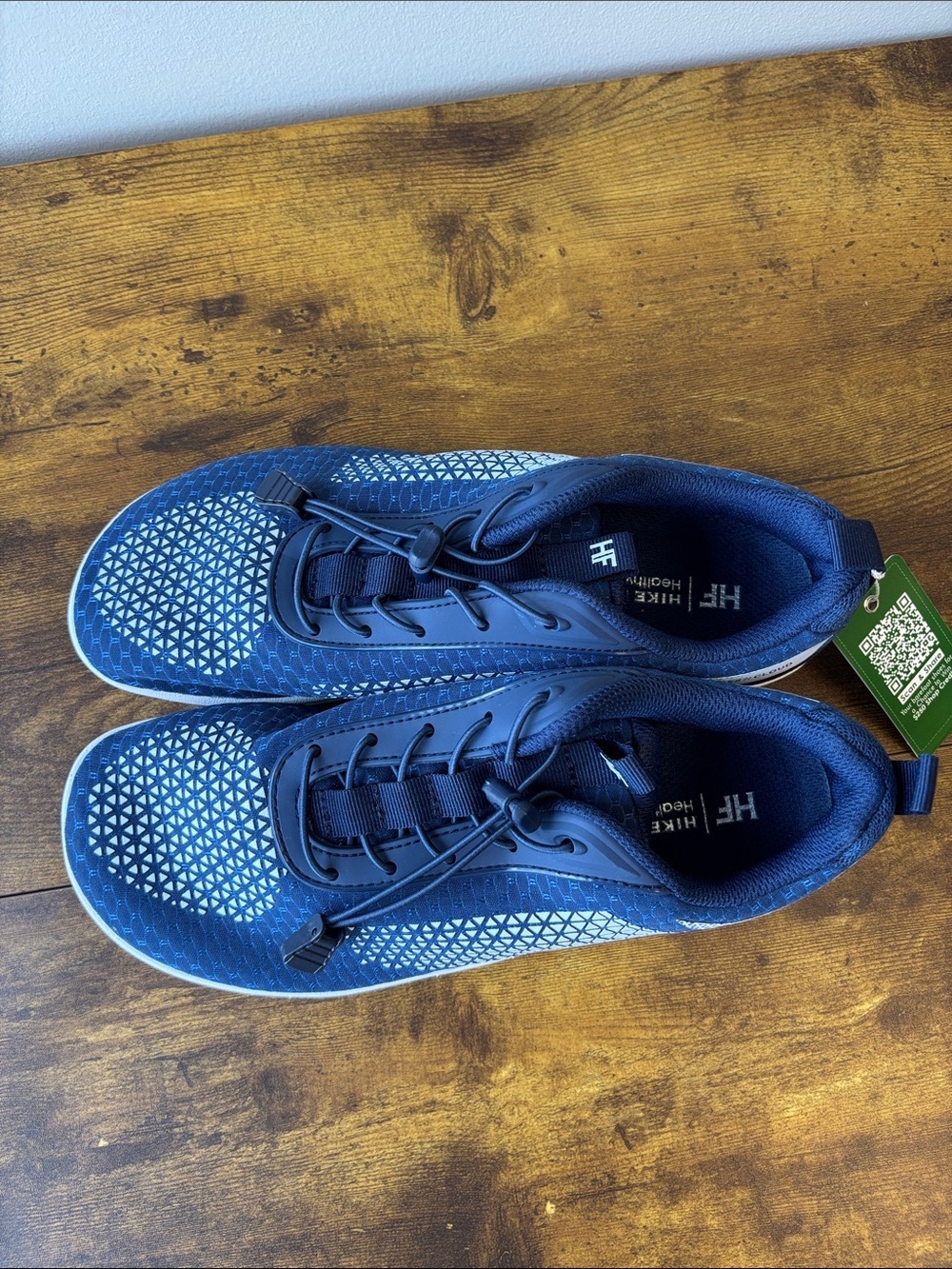 Hike Navy Athletic Shoes - Lightweight Everyday Trainer - Picture 5 of 10